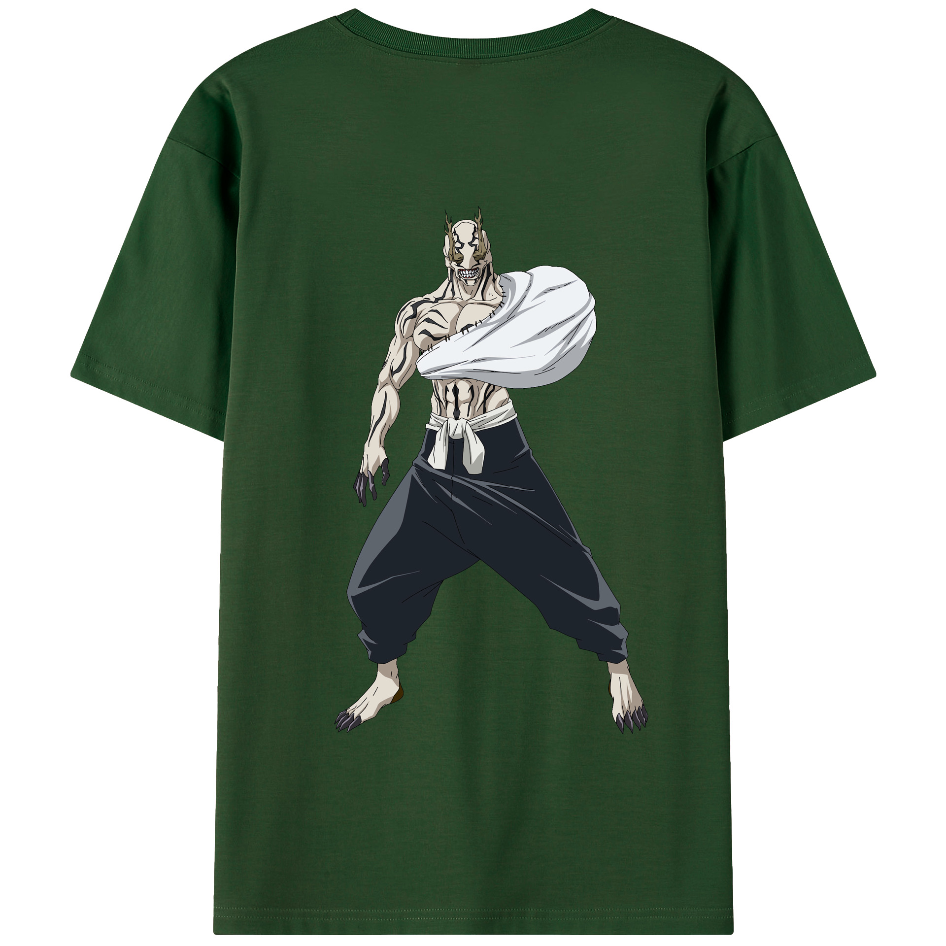 （画像用） 呪術廻戦 Jujutsu Kaisen 綿100％半袖Tシャツ（背面プリント）